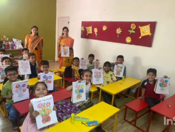 Mothers day Celebration by U.K.G students – Video