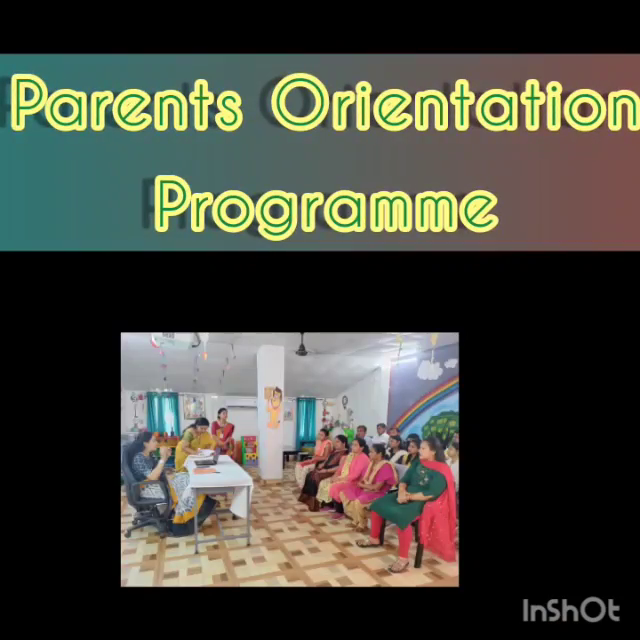Parent Teacher orientation – Event